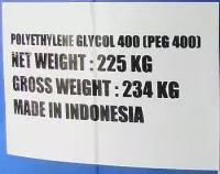 PEG 400- 600 (Polyethylen Glycol)
